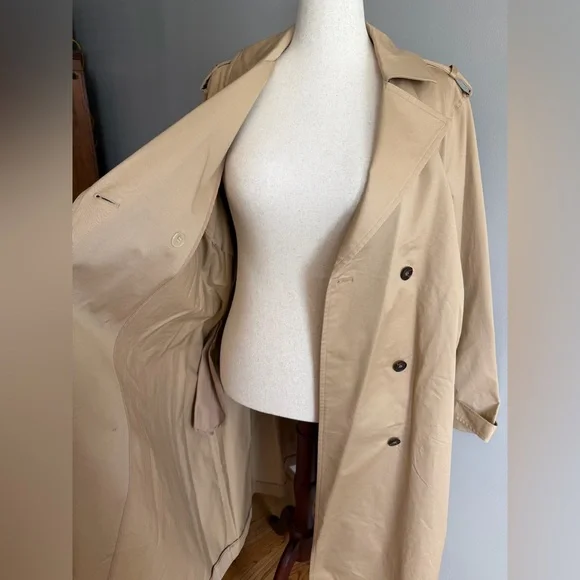 NWT Lane Bryant Tan Trench Coat - Women's Plus Size 22/24 - Picture 11 of 16